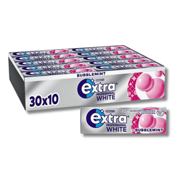 Wrigley's Wrigley’s Extra Professional White Bubblemint (30 x 10 Dragees) - Allinone Trade GmbH