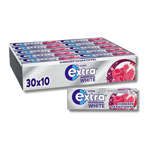 Wrigley's Wrigley`s Extra Professional White Himbeere Granatapfel 10er - Allinone Trade GmbH
