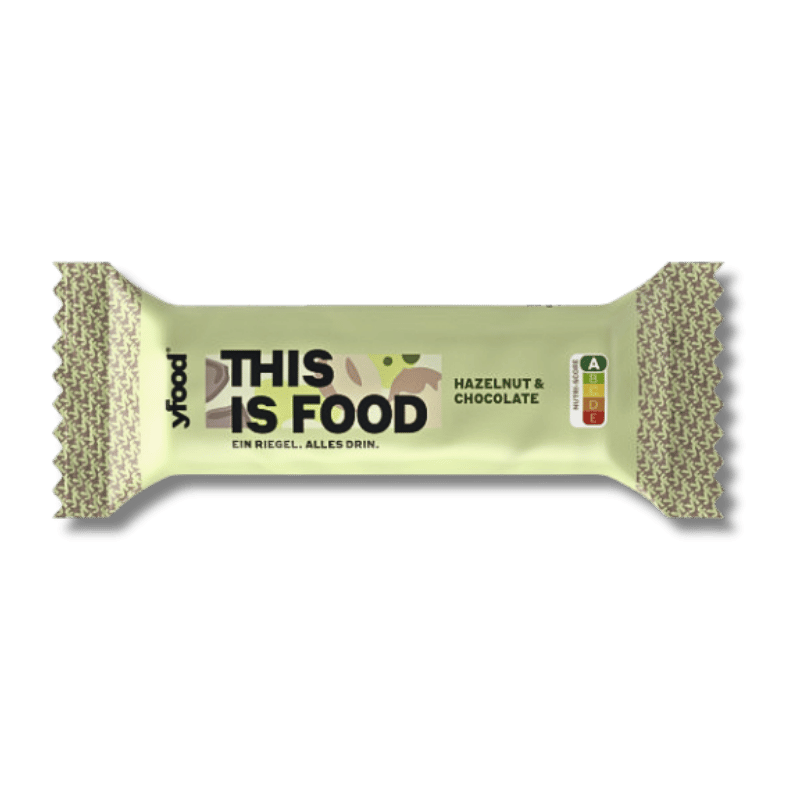 yfood YFOOD This is Food Hazelnut & Chocolate 60g - Allinone Trade GmbH