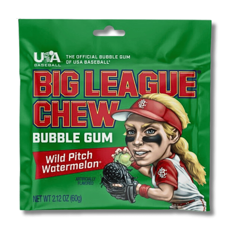Big League Chew Bubble Gum Watermelon 60g