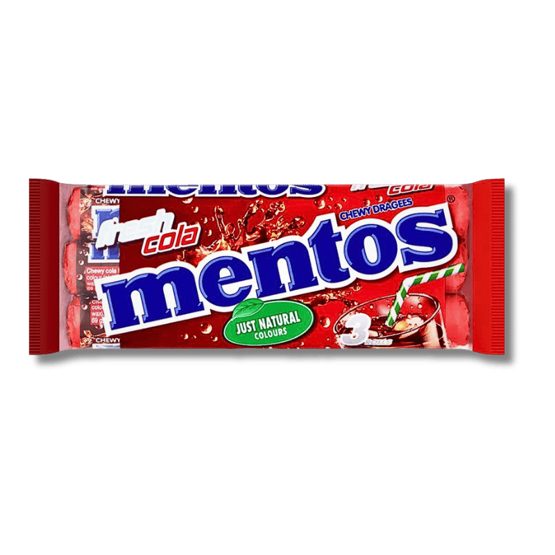 Mentos Cola  3 x 37,5g
