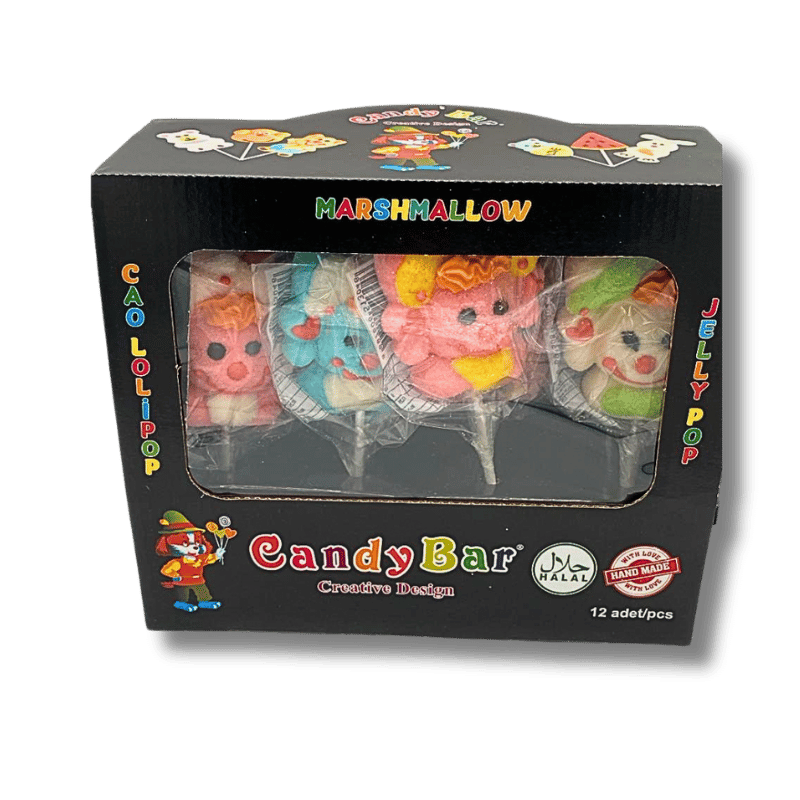 Candy Bar Marshmallow Clown Hut 35g