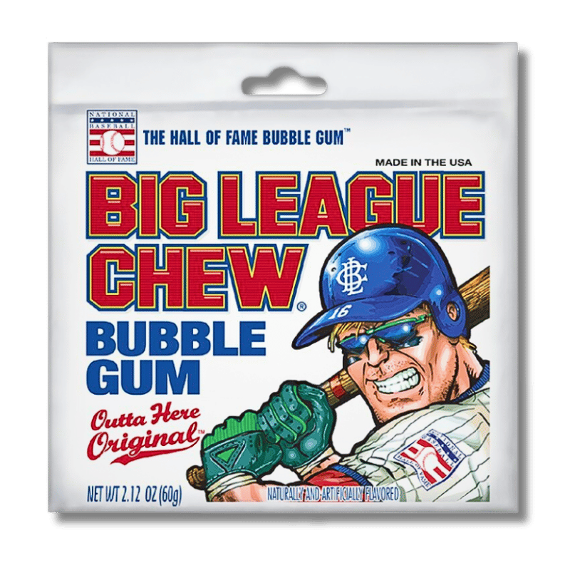 Big League Chew Bubble Gum Original 60g