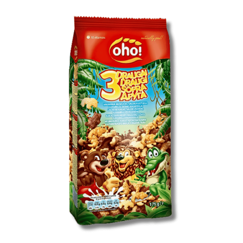 Oho Cereal Three Friends 175g