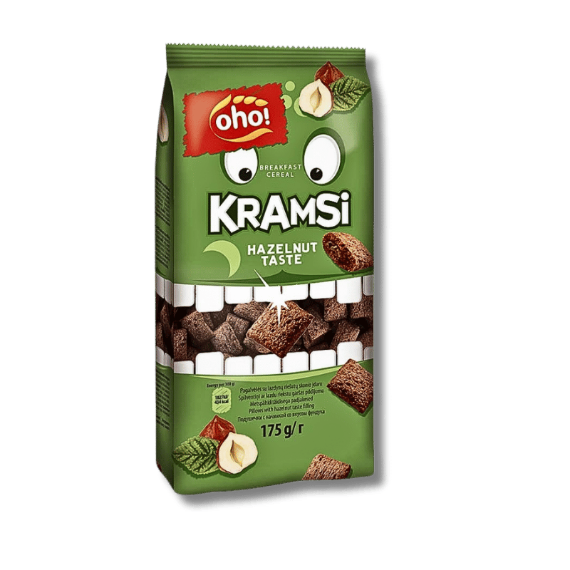 Oho Cereal Kramsi Hazelnut 175g