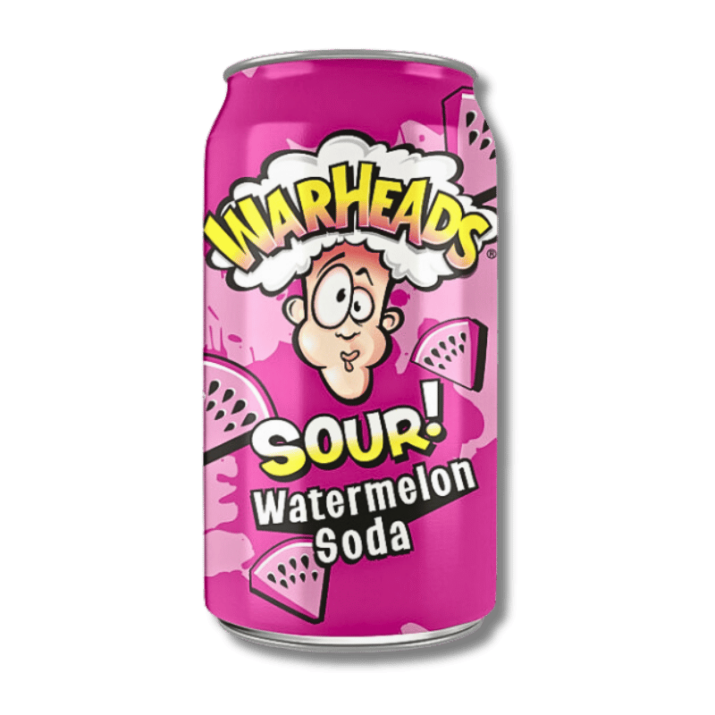 Warheads Sour Watermelon Soda 330ml