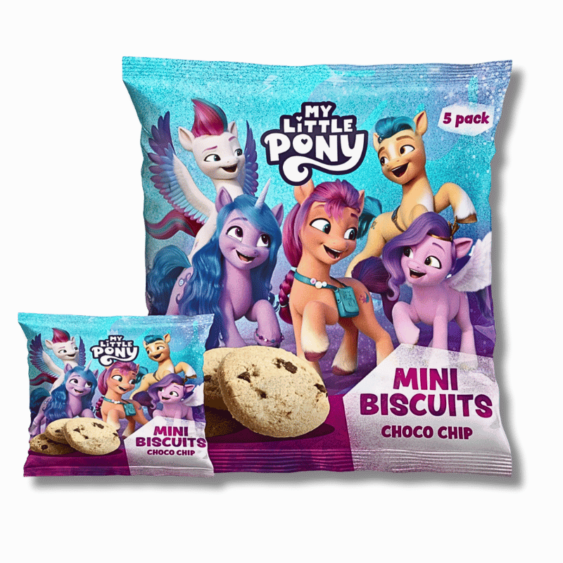 My Little Pony Mini Biscuits Choco Chip 100g