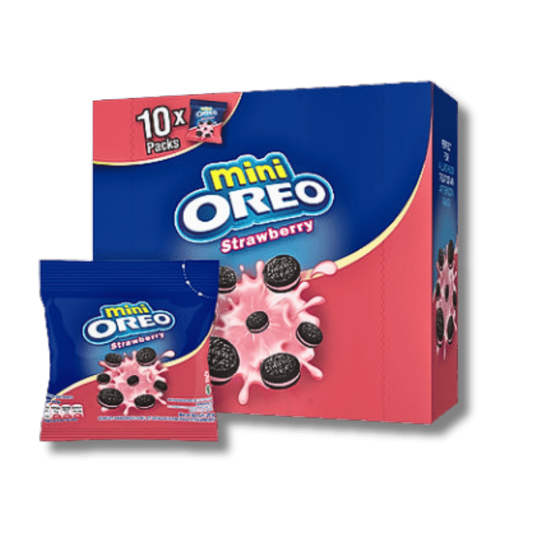 OREO MINI STRAWBERRY  POUCH 20.4g