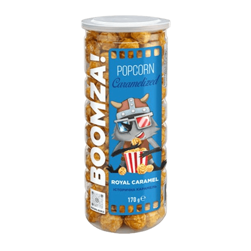 Boomza Boomza Popcorn mit Caramel 170g - Allinone Trade GmbH