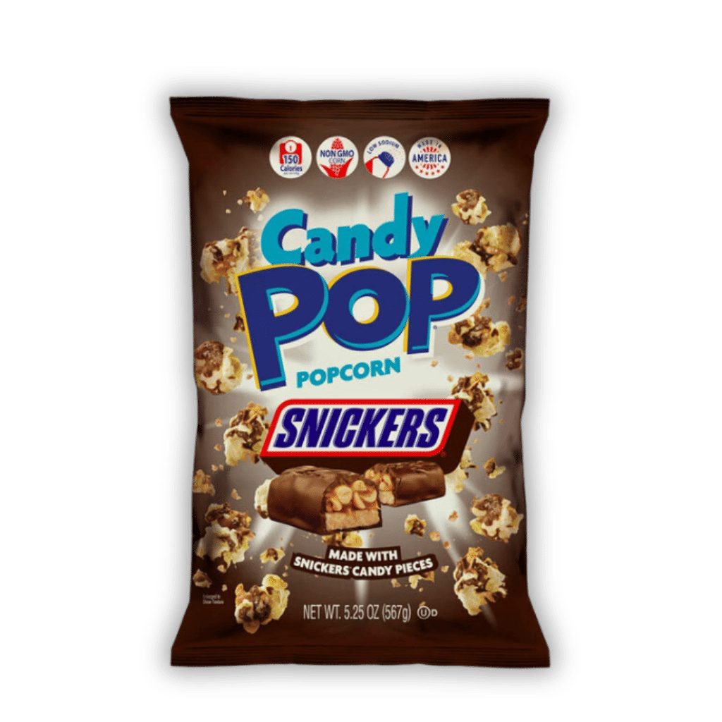 Candy Pop Candy Pop Popcorn Snickers 149g - Allinone Trade GmbH