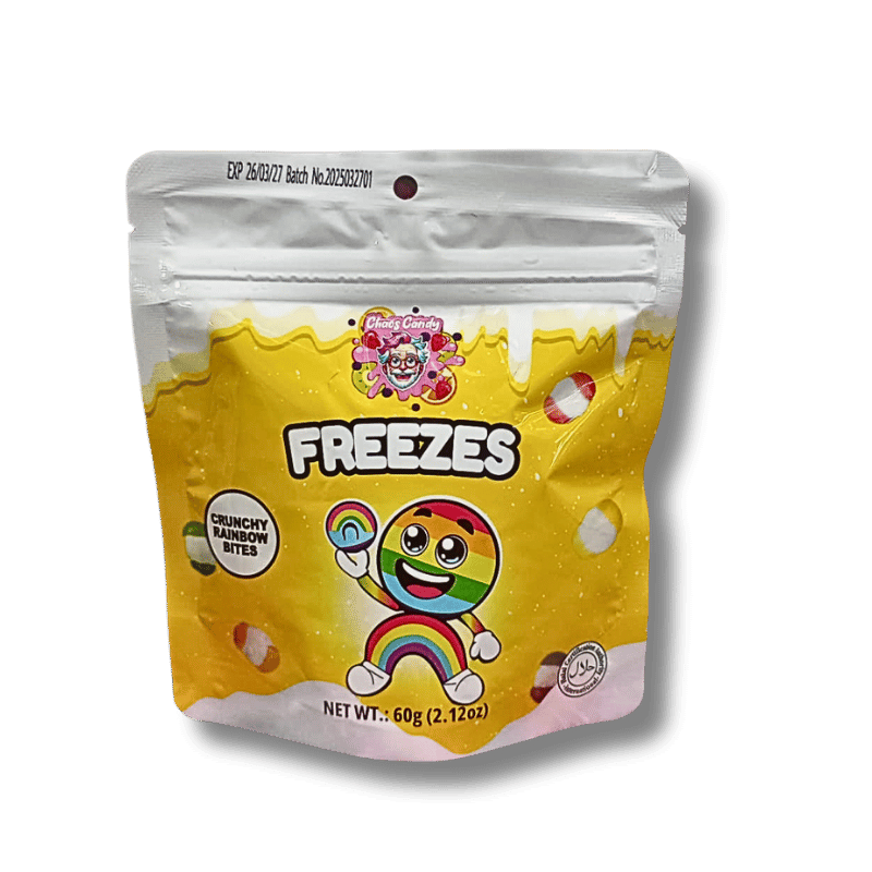 Chaos Candy Chaos candy Freezes Crunchy Rainbow Bites 60g - Allinone Trade GmbH