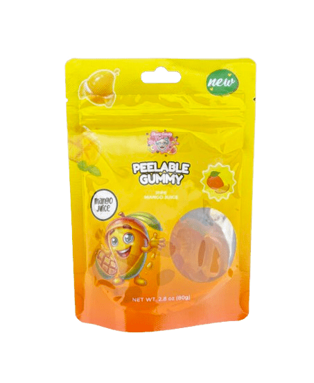 Chaos Candy Chaos candy Peelable Gummy Mango 12x80g - Allinone Trade GmbH