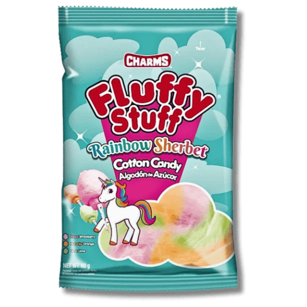 Charms Charms Fluffy Stuff Rainbow 60g - Allinone Trade GmbH