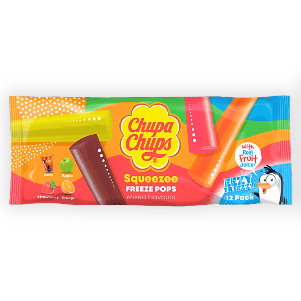 Chupa Chups Chupa Chups Squeezee Freeze Pops 15x45ml - Allinone Trade GmbH