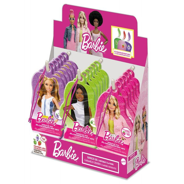 Dolci Ibérica Dolci Ibérica Barbie Squeeze Gel with 3 Different Flavours 50g - Allinone Trade GmbH