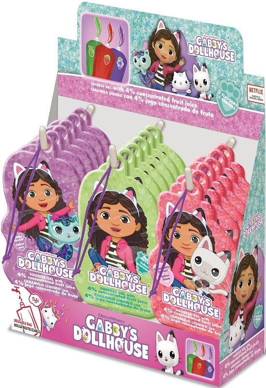 Dolci Ibérica Dolci Ibérica Gabby´s Dollhouse Squeeze Gel with 4% Concentrated Fruit Juice 50g - Allinone Trade GmbH