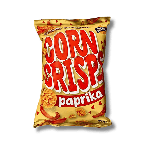 Grabblers Grabblers Corn Crisps Paprika 70g - Allinone Trade GmbH