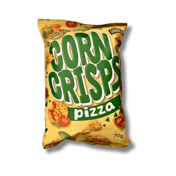 Grabblers Grabblers Corn Crisps Pizza 70g - Allinone Trade GmbH
