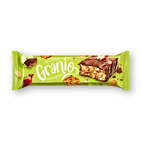 Granio Granio - Milchschokolade Apfel Zimt Bar 40g - Allinone Trade GmbH