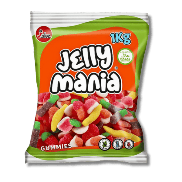 Jake Jake Jelly Mania Sugared Mix 1kg - Allinone Trade GmbH