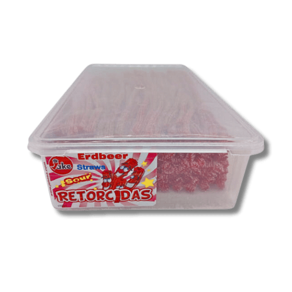 Jake Jake Sour Strawberry Straws (200 Stk.) 1,300 kg - Allinone Trade GmbH