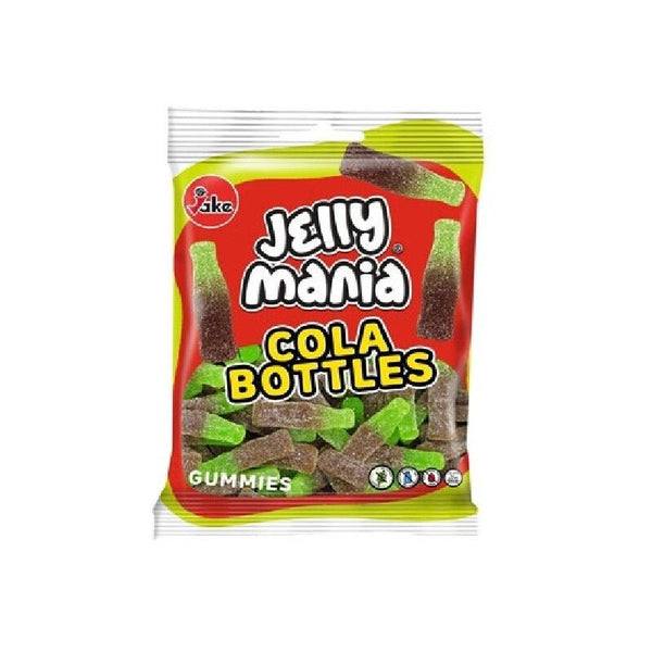Jelly Mania Jelly Mania Gummies Cola Bottles 100g - Allinone Trade GmbH