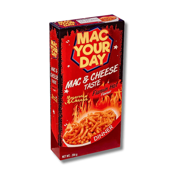 Mac Your Day Mac Your Day Macaroni Mac Cheese Flamin Hot 206g - Allinone Trade GmbH