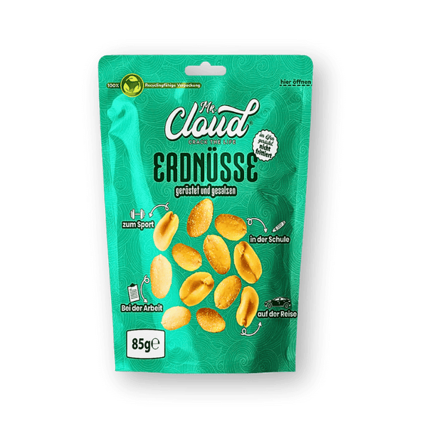 Mr. Cloud Mr. Cloud Erdnüsse 85g - Allinone Trade GmbH
