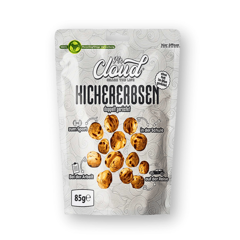 Mr. Cloud Mr. Cloud Kichererbsen Doppelt Geröstet 85g - Allinone Trade GmbH