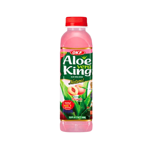 OKF OKF - Aloe Vera King - Peach 500ml - Allinone Trade GmbH