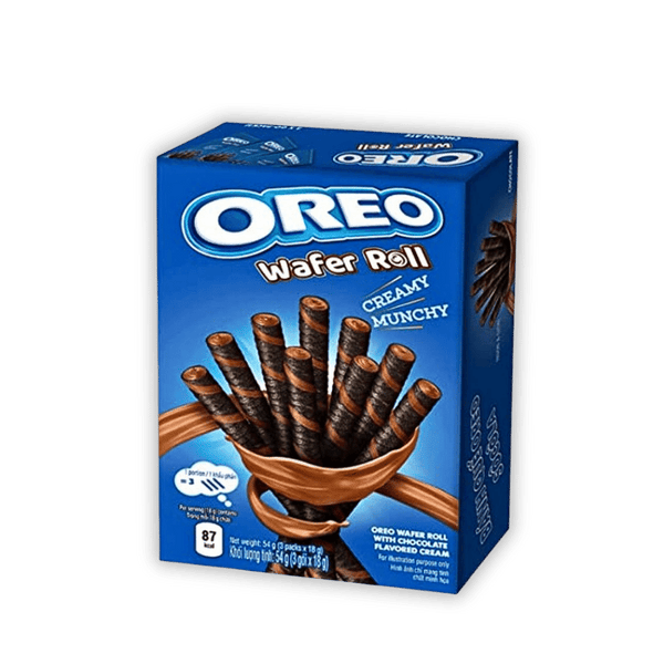 Oreo Oreo Wafer Roll Chocolate Asia 54g - Allinone Trade GmbH