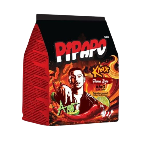 Pipapo Knax Flama Roja 24x70g