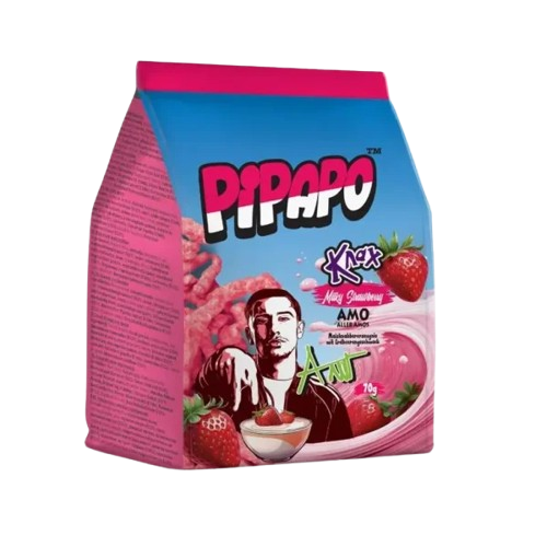 Pipapo Knax Milky Strawberry 24x70g