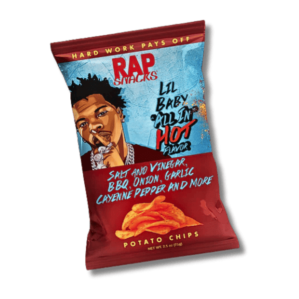 Rap Snack Rap Snack Lil Baby All in HOT Potato Chips 71g - Allinone Trade GmbH