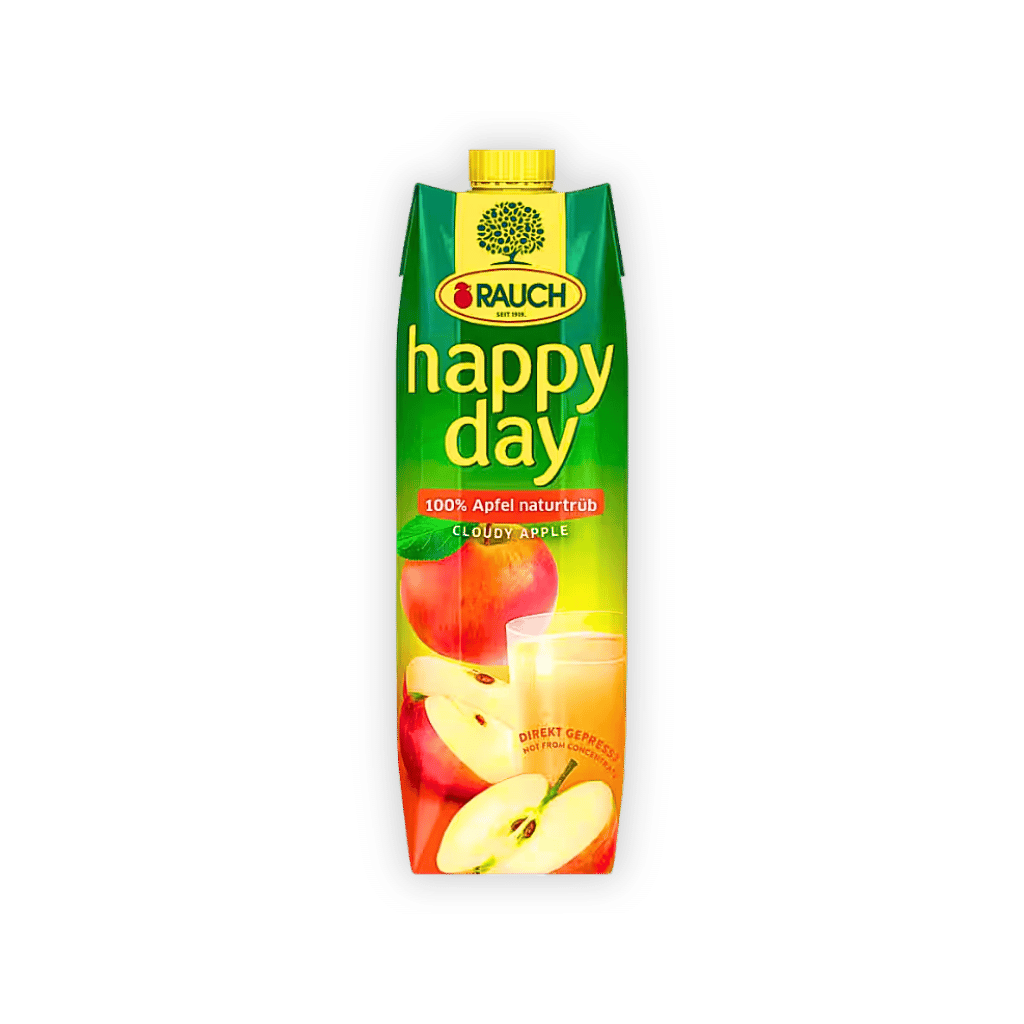 Rauch Rauch Happy Day - 100% Apfel Naturtrüb 1L - Allinone Trade GmbH