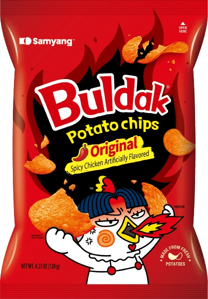 SamYang Buldak Samyang Buldak Chips Original 20x55g - Allinone Trade GmbH
