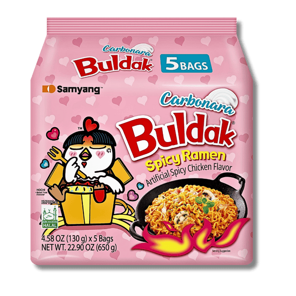 SamYang Buldak Samyang Buldak PINK Carbo Flavour EU 130g - Allinone Trade GmbH