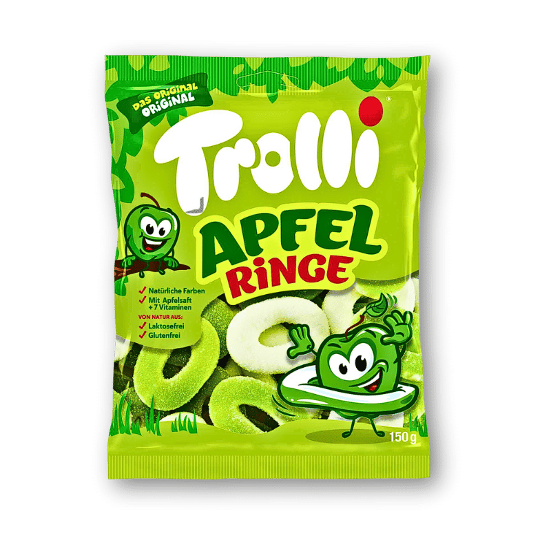 Allinone Trade GmbH Trolli - Apfelringe 150g - Allinone Trade GmbH