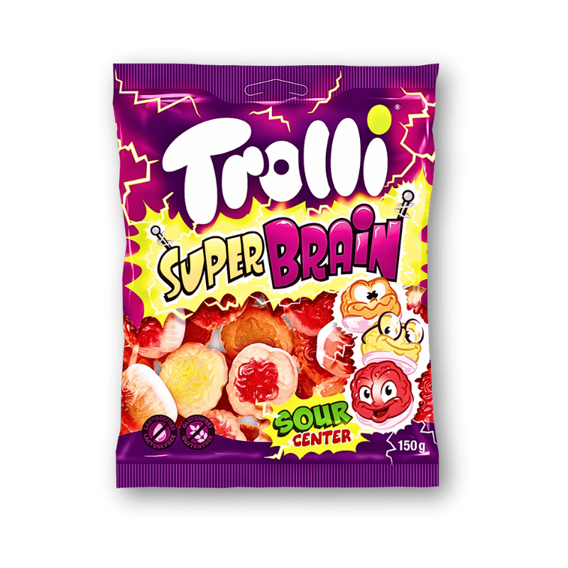 Trolli Trolli - Super Brain 150g - Allinone Trade GmbH