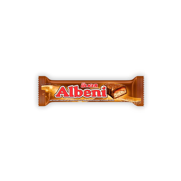 Ülker ÜLKER ALBENI SCHOKORIEGEL KARAMELL 40g - Allinone Trade GmbH
