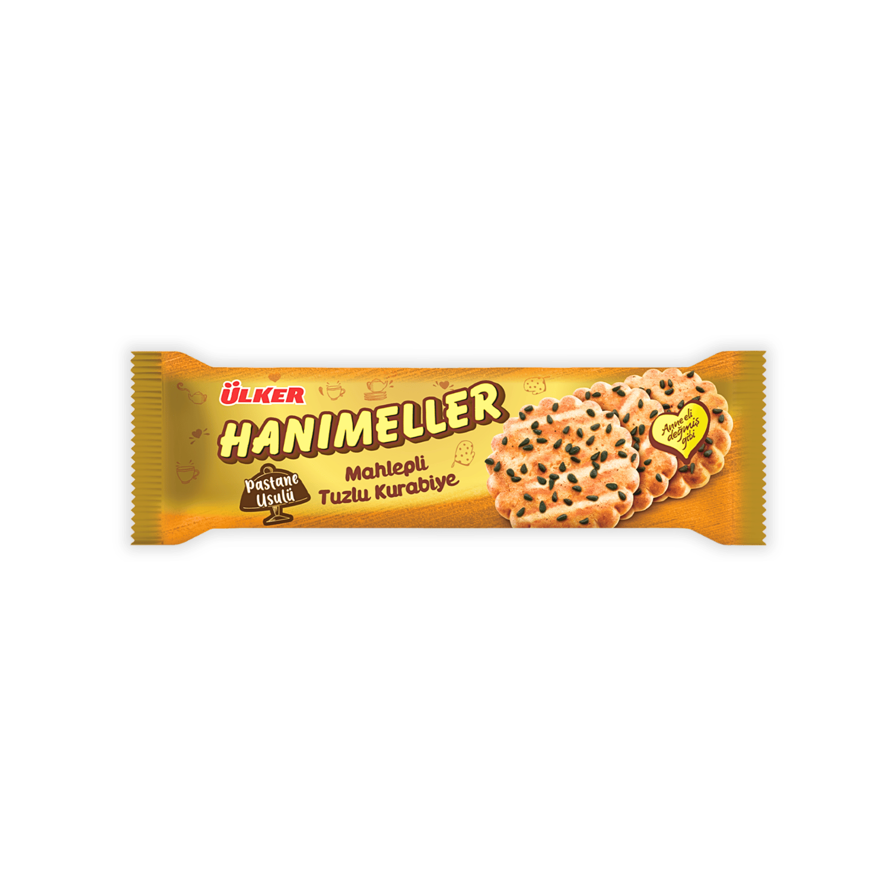 Ülker ÜLKER HANIMELLER MAHLAB PLATZCHEN SALZIG - Allinone Trade GmbH