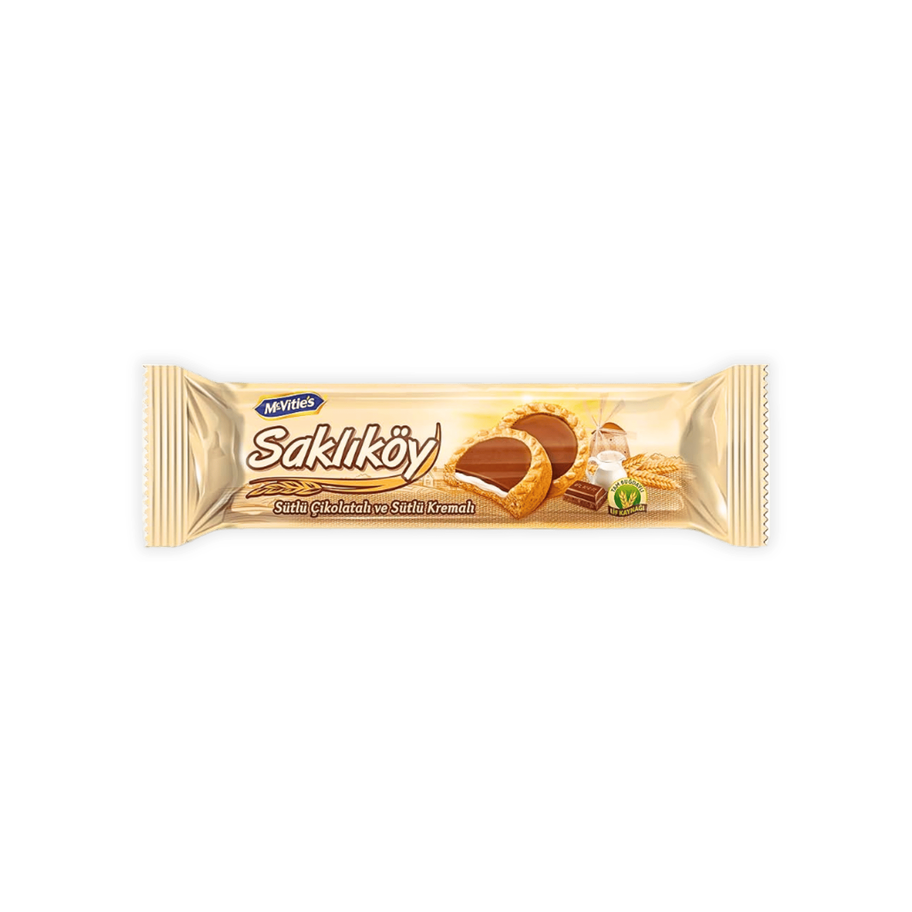 Ülker ÜLKER SAKLIKOY VOLLMILCHSCHOKOLADE KEKSE 100g - Allinone Trade GmbH