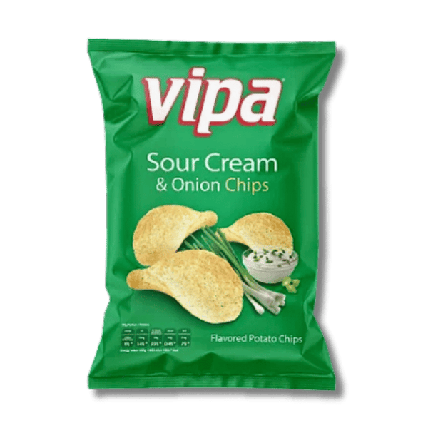 Vipa Vipa Sour Cream & Onion Chips 100g - Allinone Trade GmbH
