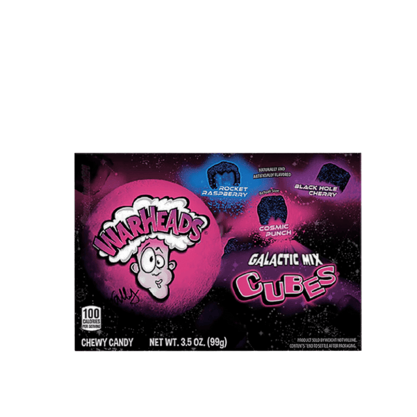 Warheads Warheads Galactic Cubes Theatre Box 99g - Allinone Trade GmbH