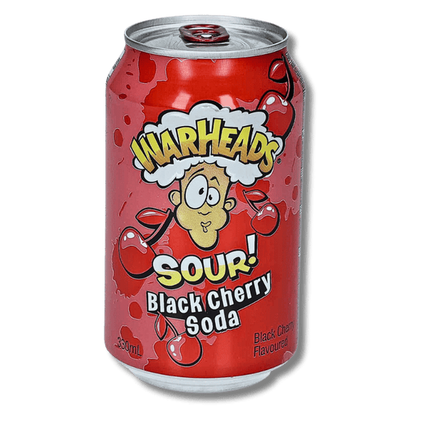 Warheads Warheads Sour Black Cherry Soda 330ml - Allinone Trade GmbH