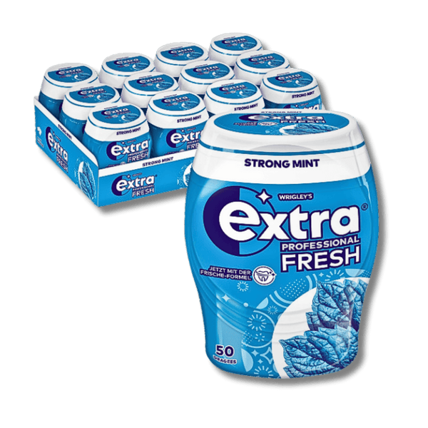 Wrigley's Wrigley’s Extra Professional Fresh Strong Mint (50 Dragees) - Allinone Trade GmbH