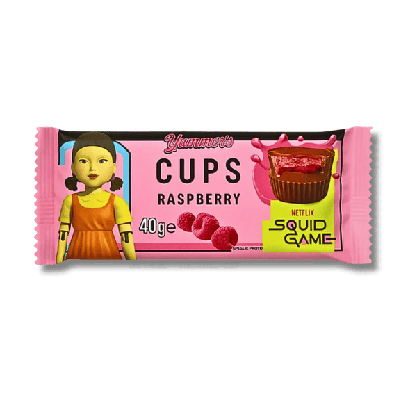 Yummer's Yummer`s Squid Game Raspberry Cups 40g - Allinone Trade GmbH